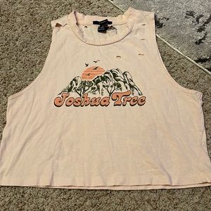 Crop top Joshua tree